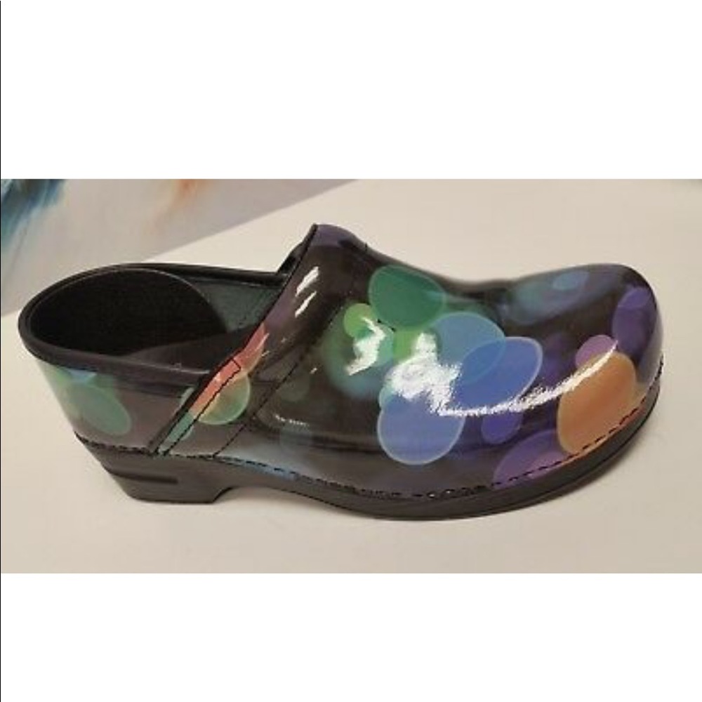 Dansko Professional Clog Bubble Print